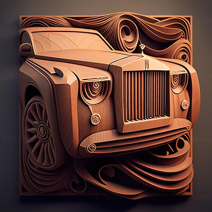 3D model Rolls Royce Dawn 2015 (STL)